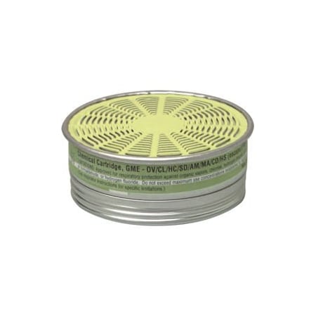 Msa Safety MSA Comfo Respirator Cartridges, Multigas, 10Box, 492790 492790